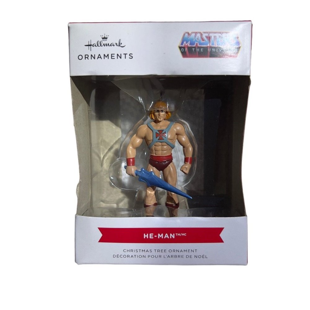 Hallmark 2021‎ Masters of the Universe HE-MAN 3.5” Christmas Tree Ornament - New